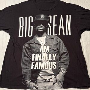 Big Sean “ I Am Finally Famous “ Rap T-shirt , L , $22